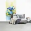 Gieter - Lavendel - Bloesems fotobehang vinyl groot -slaapkamer