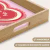 Liefde - Hart - Valentijn Dienblad Rechthoek middel -USP_HandgreepNL