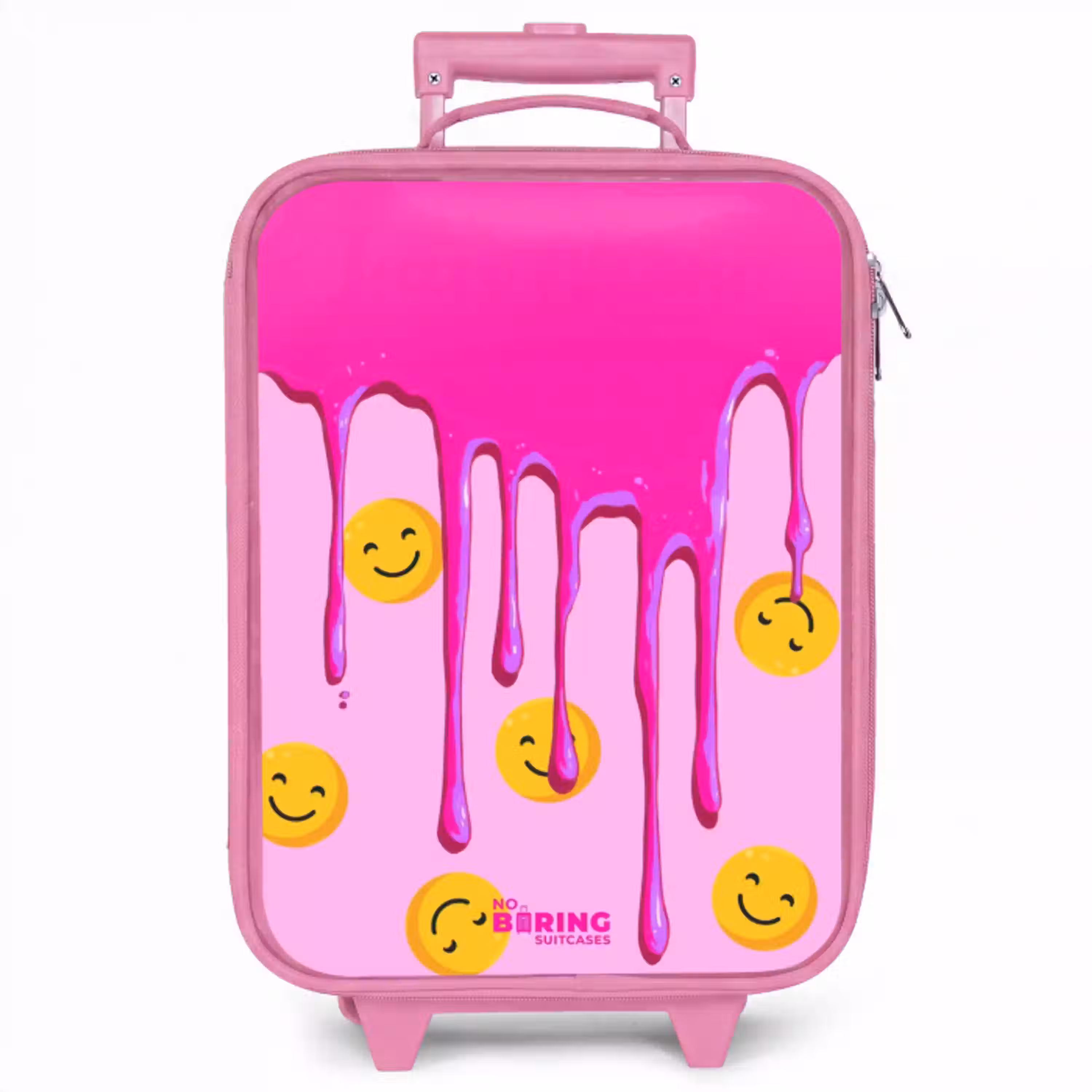 Verf - Smiley - Roze Kinderkoffer - Roze klein -zzz_website3d