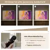 Abstract - Portret - Vrouw - Kleurrijk Light Box met batterij (Wandlamp) middel -USP_dimbaarNL