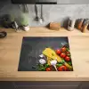 Italiaanse Kookinspiratie Inductie beschermer vinyl 3mm middel -sfeer5