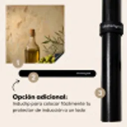 Olijven - Stilleven - Vintage Inductie beschermer vinyl 3mm middel -zzzzzzz-induclip_ES