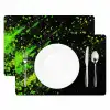 Gaming - Spetters - Groen - Chaotisch - Groen Placemat vinyl groot -zzsfeer2_Kitchenyeah-website