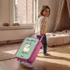 Kawai - Alpaca - Groen Kinderkoffer - Roze klein -sfeer1