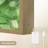 Kiwi - Groen - Pitten Light Box met batterij (Wandlamp) middel -USP_websiteoplaadbaarNL