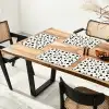 Grafisch - Modern - Zwart Placemat vinyl groot 368 -zzsfeer4_Kitchenyeah-website