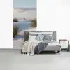 Duinen - Gras - Wolken - Beige fotobehang vinyl groot -slaapkamer