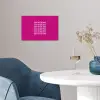 Focus on the good - Roze - wit poster papier klein -sfeer3