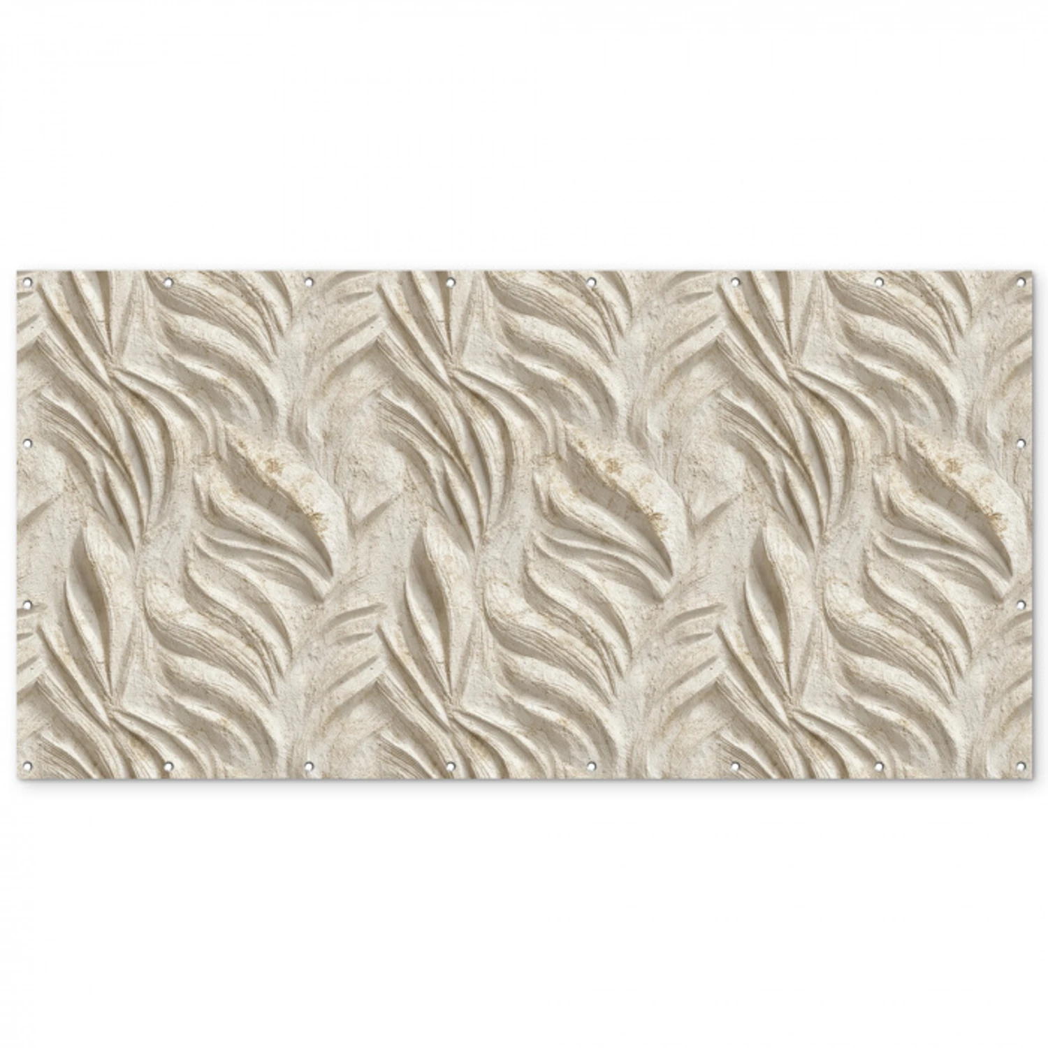 Textuur - Reliëf - Beige Balkonbeschermer Duitsland klein 596 -zz_3d