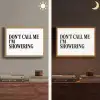 Tekst - Modern - Zwart - Wit Light Box met batterij (Wandlamp) middel -sfeer3