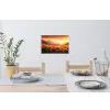 Zonnebloemen - Zonsondergang - Landschap Muursticker klein -eettafel