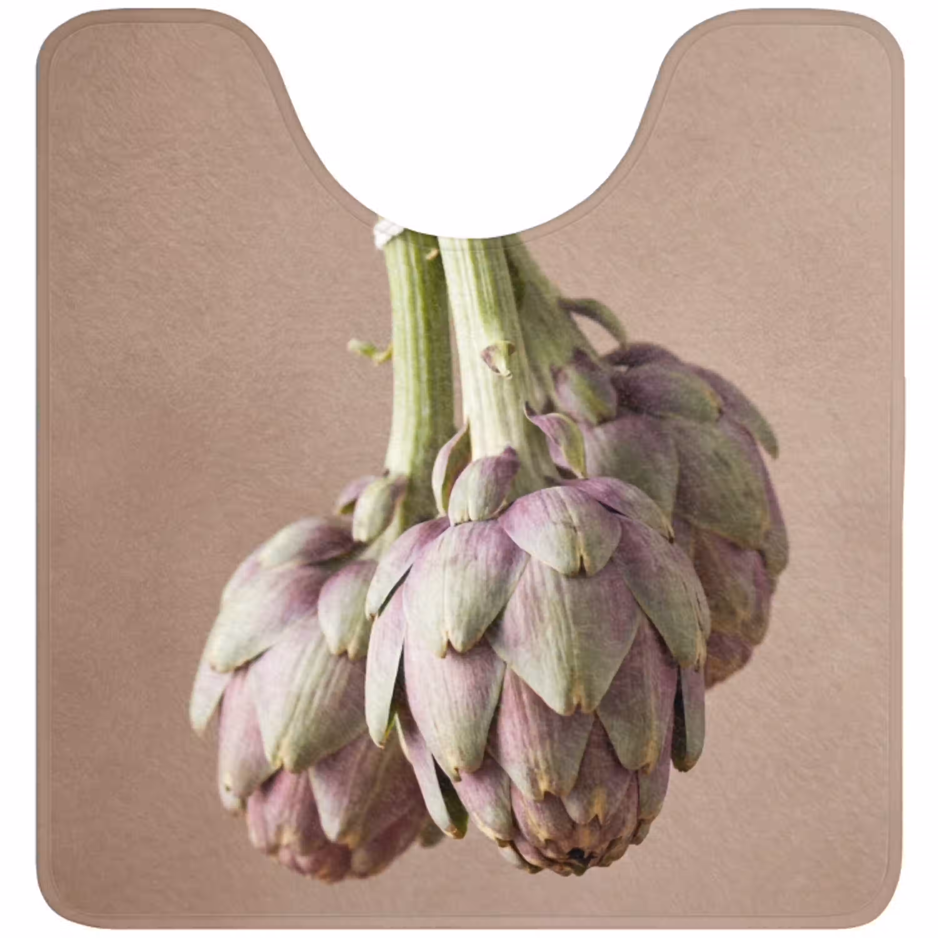 Artisjokken - Hangend - Groenten WCmat U-uitsnede middel -3d