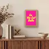 Quote - Retro - Roze Light Box met kabel (Tafellamp) klein -sfeer2