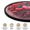 Fruit - Hartjes - Aardbeien - Frambozen - Bosbessen Fotolijst rond zonder passe partout klein -closeup_NL
