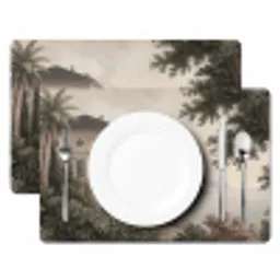 Zee - Villa - Beige Placemat vinyl groot -zzsfeer2_Kitchenyeah-website