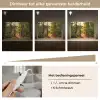 Bos - Pad - Bomen - Groen - Zon - Natuur Light Box met kabel (Tafellamp) klein -USP_dimbaarNL