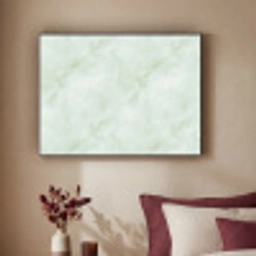 Groen - Marmer - Vloeiende aders Textielframe zwart klein 947 -sfeer1