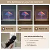 Donderwolk - Bliksemschicht - Licht - Blauw Light Box met batterij (Wandlamp) middel -USP_lichtkleurNL