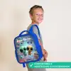 Vrolijke buitenaardse vrienden Kinderrugzak - Blauw middel -sfeer3_NL