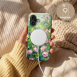 Kolibrie - Bloemen - Natuur - Kleurrijk Toughcase MagSafe Apple iPhone 17 klein -USP_MagsafeV