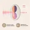 Abstract - Cirkels - Paars Akoestische PET Vilt - Rond klein -USP_NL