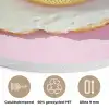 Ei - Disco - Ontbijt - Glitter Akoestische PET Vilt - Rond klein -closeup_NL