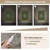 Donkergroen - Quote - Zon - Zomer Light Box met kabel (Wandlamp) klein -USP_dimbaarNL