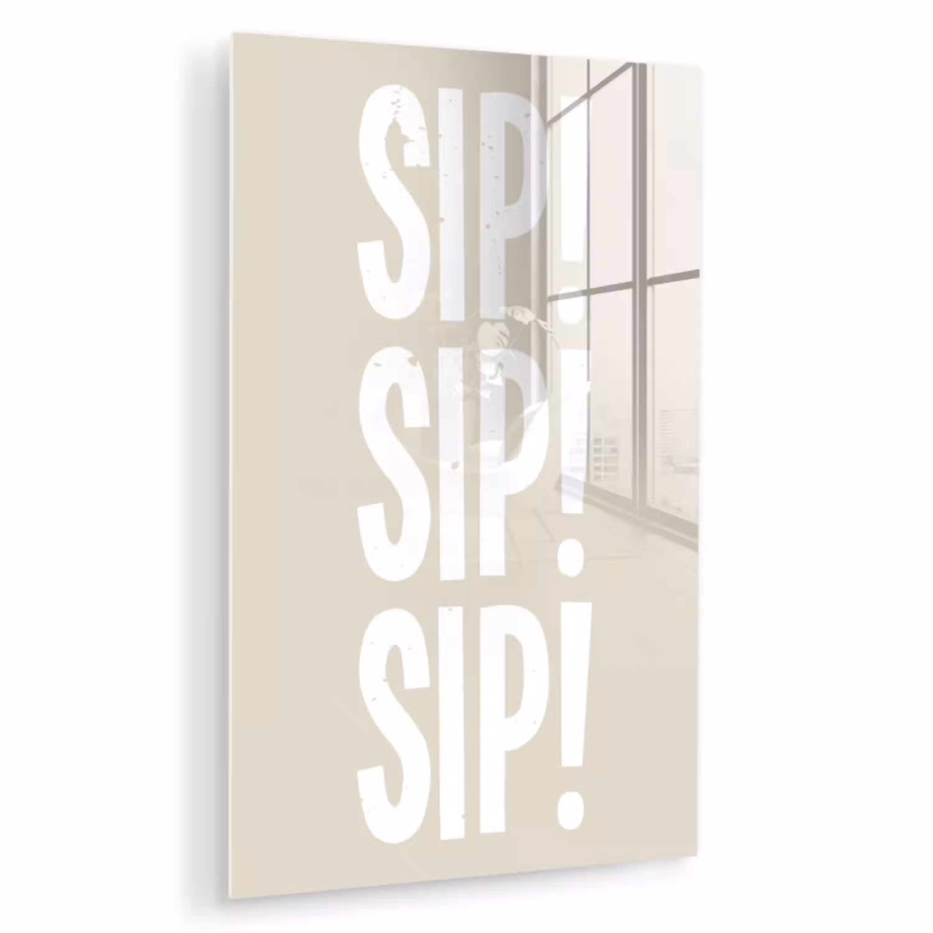 Vintage - Decoratie - Japandi - Wit plexiglas 5mm klein -zzzproduct_nieuw