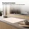 Vormen - Zalmroze - Patroon Inductie beschermer vinyl 3mm klein 276 -sfeer1