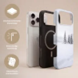 Fijnsparren - Sneeuw - Winter - Landschap - Stilte Toughcase MagSafe Apple iPhone 17 Pro Max klein -USP_Lagen_NL