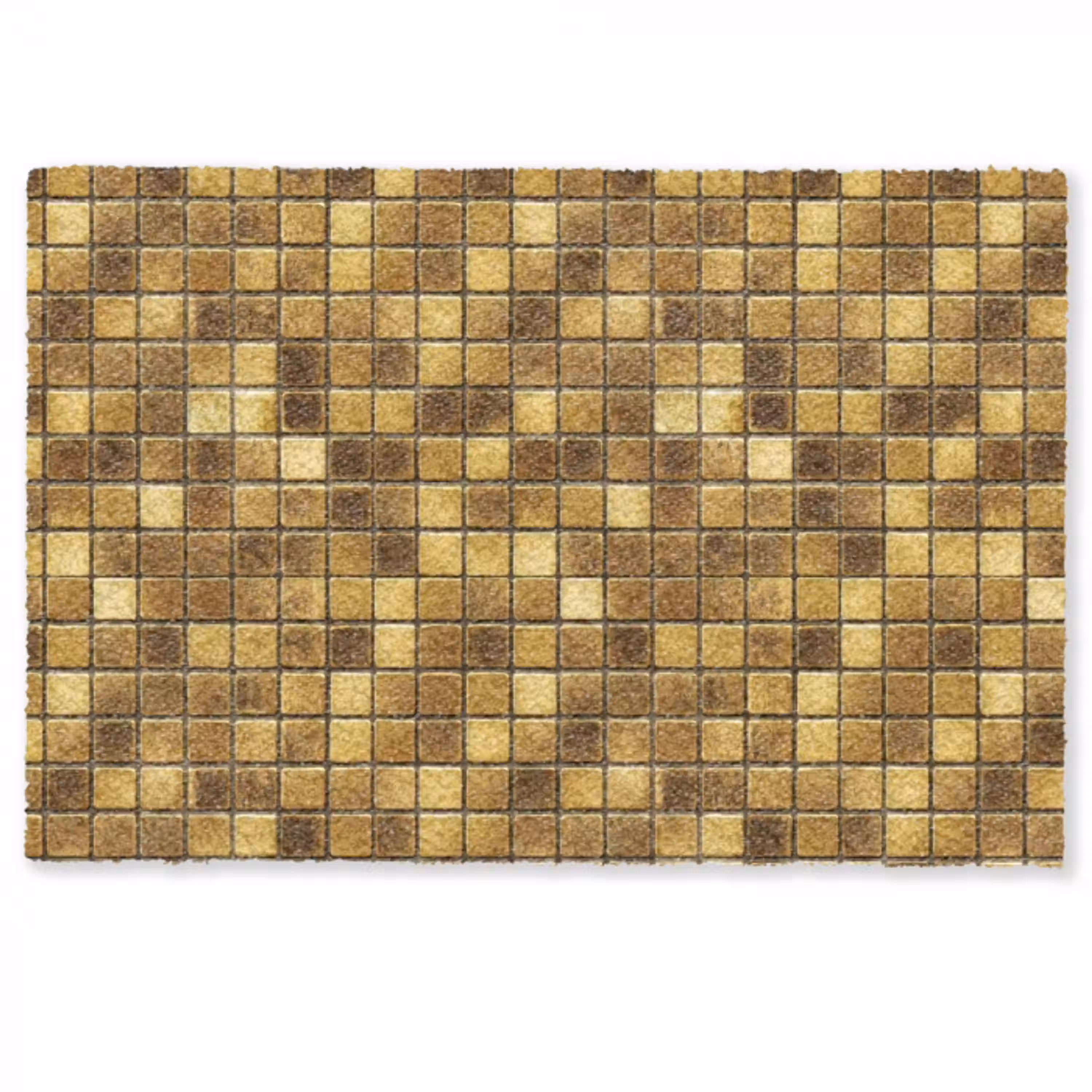 Tegels - Mozaïek - Luxe - Warm Goud Deurmat klein 898 -zkaufland3d