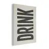 Vintage - Zwart - Decoratie - Japandi PET vilt klein -3d