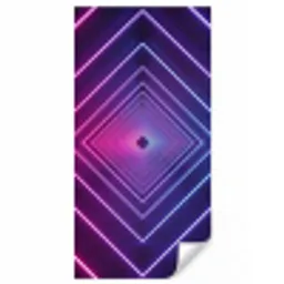 Driedimensionaal - Tunnel - Ruimte Behang Vinyl klein -3d