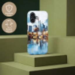 Bomen Frankfurt- Stad - Skyline - Brug Toughcase MagSafe Apple iPhone 17 klein -USP_PrintM_DE