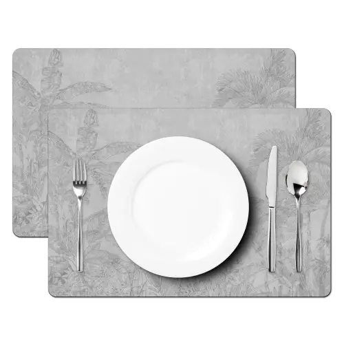 Beton - Patroon - Grijs Placemat vinyl groot -zzsfeer2_Kitchenyeah-website