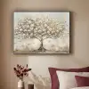 Boom - Beige - Goud - Verflook - Grijs Textielframe - compleet frame klein -sfeer1