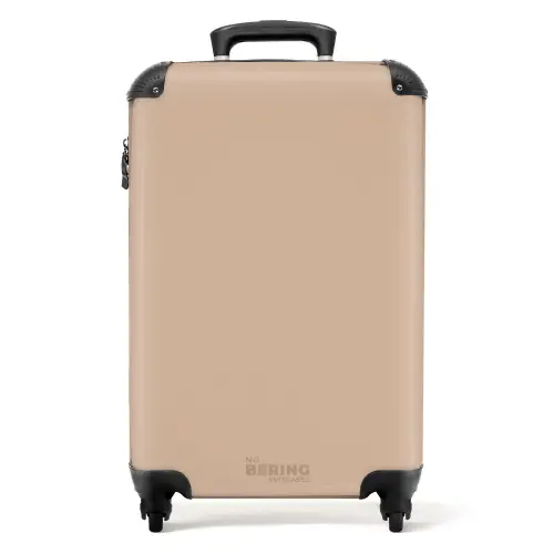 Nude - Licht taupe NBS - Handbagage koffer - Kinderen Unisex middel -productfoto_recht