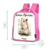 Dier - Natuur - Hamster Kinderrugzak - Roze middel -productfoto_formaten