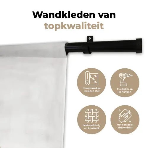 Zeehond - Dieren - Kind - Jongens - Meisjes - Kinderen Wandkleed katoen klein -sfeer2