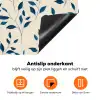 Patroon - Blauw- Beige Inductie beschermer vinyl 3mm klein 276 -zzzzzzz-td-onderkant