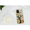 Boom - Bloemen - Goud - Beige Telefoonhoesje Samsung Galaxy S10 Lite klein -oordopS10Lite