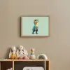 Cartoon - Dino - Oranje - Stekels Light Box met batterij (Wandlamp kind) middel -sfeer2_kind