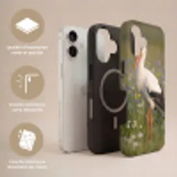 Ooienvaar - Bloemen - Weide - Kleurrijk Toughcase MagSafe Apple iPhone 17 klein -USP_Lagen_FR