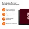 Nice - Uitroepteken - Rood Inductie beschermer vinyl 3mm klein -zzzzzzz-td-ups