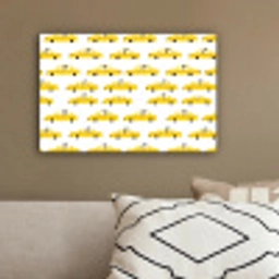 Taxi - Iconisch - Geel canvas 2cm klein 34 -sfeer3