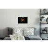 Lente - Bloemen - Klassiek - Vaas Muursticker klein -slaapkamer