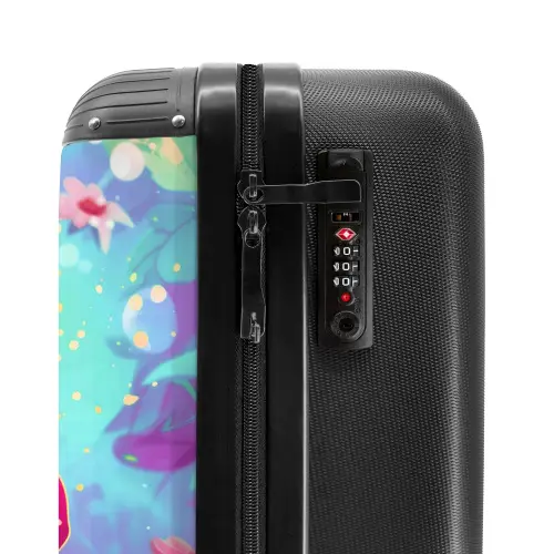 Verbluffende vlinder NBS - Handbagage koffer - Unisex middel -slot