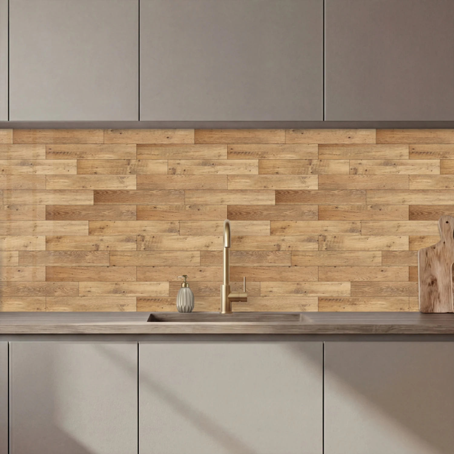 Patroon - Parket - Patronen keuken achterwand 2 middel 871 zz_3dshopping