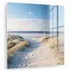 Duin - Meeuw - Strand - Zee - Zon plexiglas 5mm klein -zzzproduct_nieuw