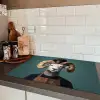 Geit - Hoorns - Kokskleding Inductie beschermer vinyl 3mm klein -sfeer3